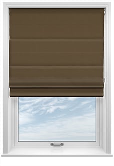 Norleigh, Otter - Twist&Fit Roman Blind